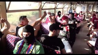 C zech GangBang in Train