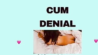 CUM DENIAL audioporn