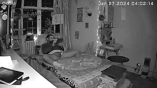 Spy cam with my roomate