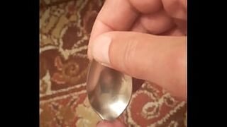 Fucking the urethra with a spoon and draining the milk.