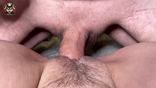 Hairy PUSSY ULTRA CLOSE-UP fuck and cumshot