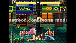 XXX |Claire Redfield in Streets of Rage Ryona mod