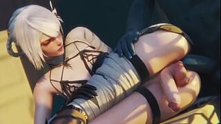 XNXX VIDEO | Futa Kaine From Nier Gets Fucked!