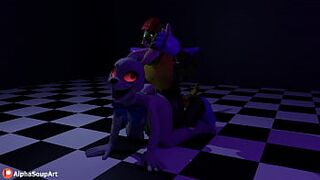 XXX COM - FNAF Vanny fucked by Gator