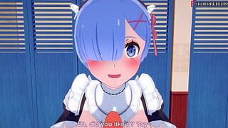 XXXXXX SEX - Rem boobjob Sucking and fucking | 1 | big boobs maid Re: Zero | Watch the full and POV version on Sheer or PTRN: Fantasyking3