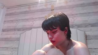 XXXXXXXXXX - [skbqKzDQBt4] short hair petite shemale shot small cum 2024 03 11-17 31 04 4x (720).mp4