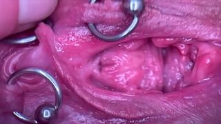 XXXXXSEX - Extreme Close Up Pee and My Pierced Pussy and Clit Compilation 4 Videos