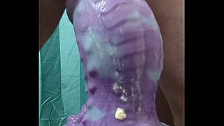 XXXXXXXXXX - 4.5"_ thick dildo slipped in