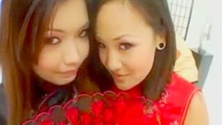 Oriental Anal lesbo