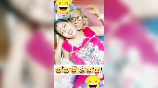 Desi Bhabhi Tiktok Fun With Oldman