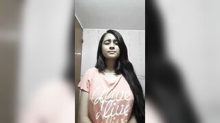 Desi Shy Gf Feeling Horny while Making Nude Video For Bf | desi xxx