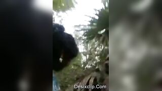 Desi village couple sex in jungle recorded - desi xxx