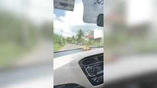 Sexyindianwife nude Topless Driving in Goa  - Indianporngirl desi xxx