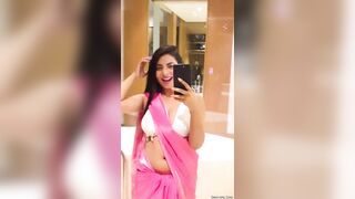 Hottness in sexy pink bikini saree lust | Desi x clips desisins desi xxx