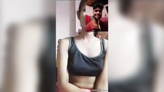 Desi Cute Sexy Girl Showing On Vc | desixclip auntymaza desi xxx