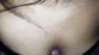 Desi Hubby Tit-Fucks wife & cums on her Boobs - desivdo new sex mms desi xxx