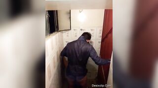 Desi drunk couple fuck in toilet after party must watch - desixclip  desi xxx