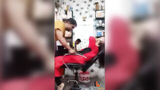 Desi couple romance in Beauty parlour - desixclip hindi bf sexy video desi xxx