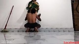 Green Saree indian Sexy Woman Sex In Homemade - desi xxx